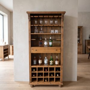 Wine Cabinet 0,94 m Pine