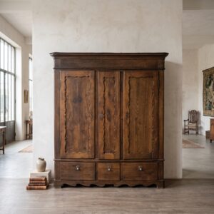 Wardrobe Louis Philippe 1850 Oak