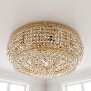 Brass Chandelier Ø 0.80 m