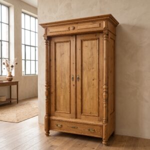 Wardrobe Gründerzeit 1880 Pine