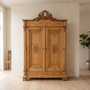 Wardrobe Gründerzeit 1880 Pine