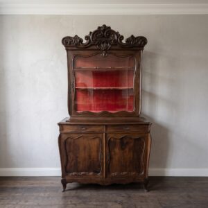 Display Cabinet Neo-Rococo 1860 Mahogany