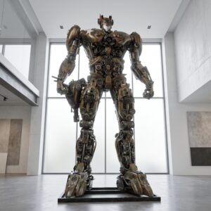 "Steel Titan" Transformers-Style Statue – 3.50 m