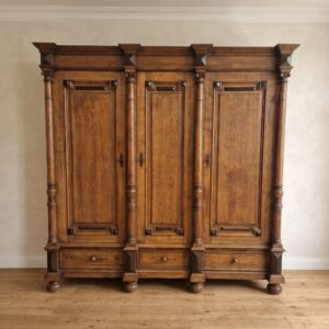 Wardrobe Gründerzeit 1880 Oak