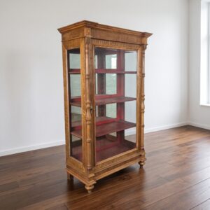 Gründerzeit Display Cabinet (c. 1880) – Maple
