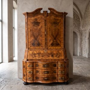 Secretairy Desk Late Baroque 1780 Walnut
