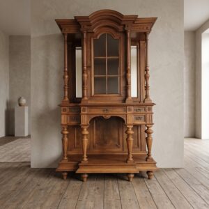 Kitchen Cabinet Gründerzeit 1890 Walnut
