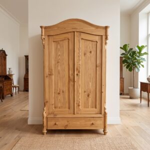 Wardrobe Louis Philippe 1860 Pine