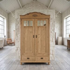 Wardrobe Jugendstil 1900 Pine