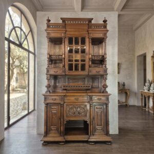 Kitchen Cabinet Gründerzeit 1880 Oak