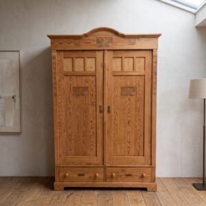Wardrobe Jugendstil 1900 Pine