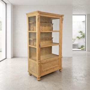 Display Cabinet Gründerzeit 1880 Pine