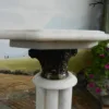 Säule Pfeiler Marmor Weiß 1,14 m