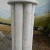 Säule Pfeiler Marmor Weiß 1,14 m