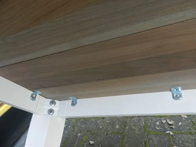 Couchtisch Julian Landhausstil Weiß 1,30 m x 0,80 m