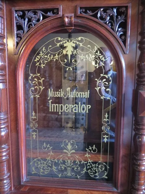 Spieluhr Imperator Jugendstil 1900 Nussbaum
