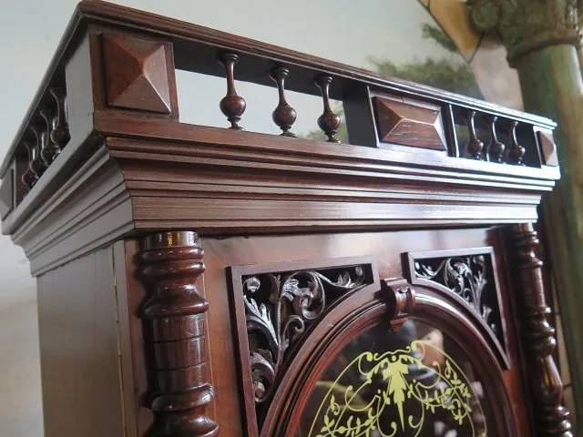 Spieluhr Imperator Jugendstil 1900 Nussbaum