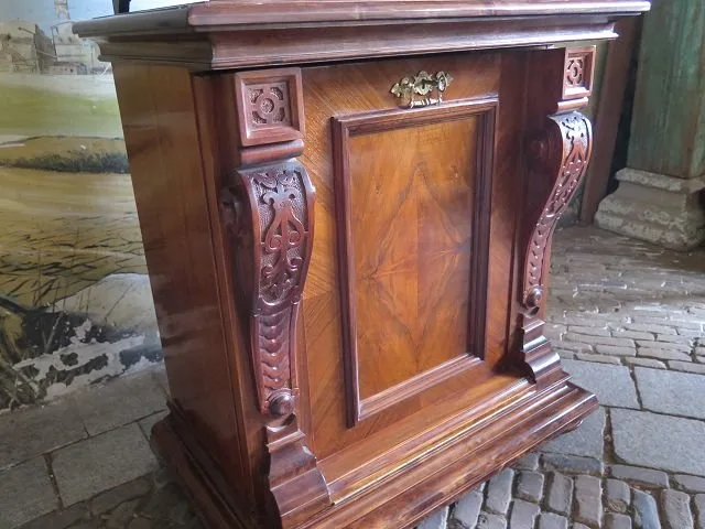 Spieluhr Imperator Jugendstil 1900 Nussbaum