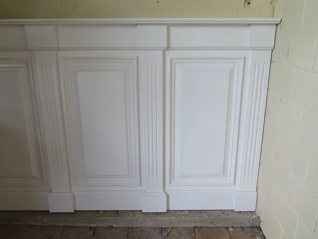 Paneele Wandverkleidung Weiß 2,00 m