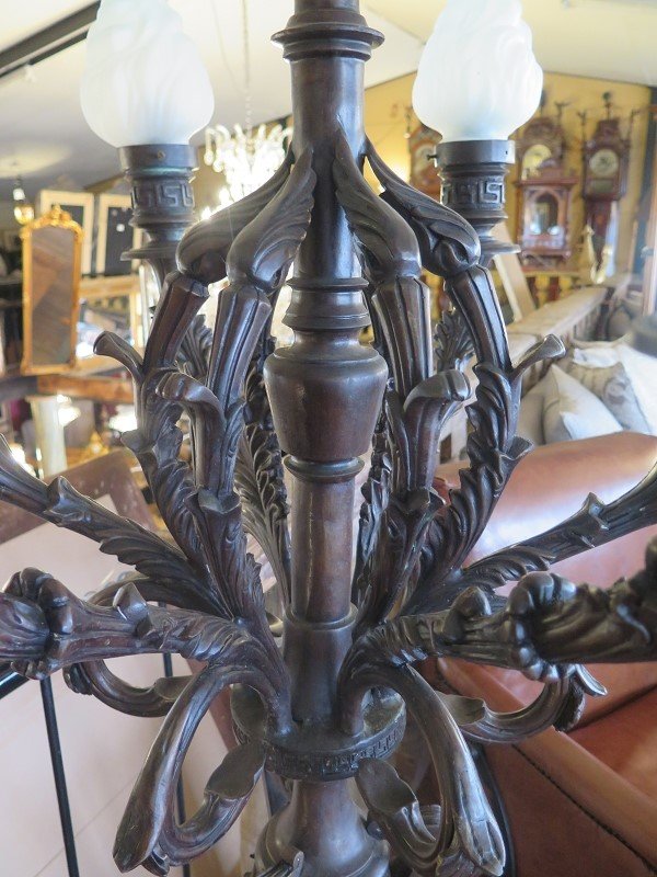 Stehlampe Laterne Bronze 1,86 m