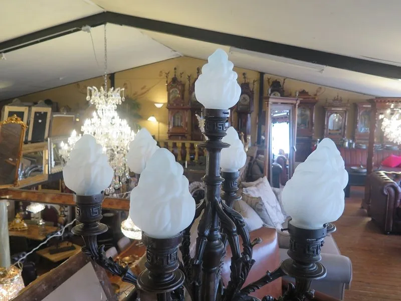 Stehlampe Laterne Bronze 1,86 m