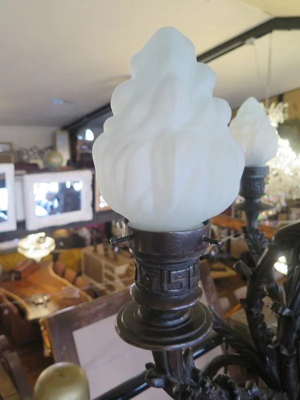 Stehlampe Laterne Bronze 1,86 m