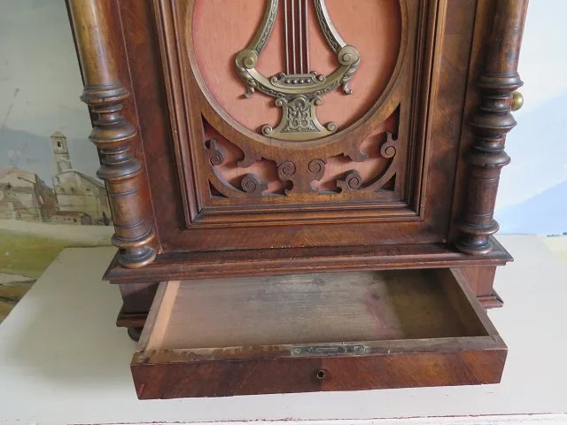 Spieluhr Polyphon Gründerzeit 1880 Nussbaum