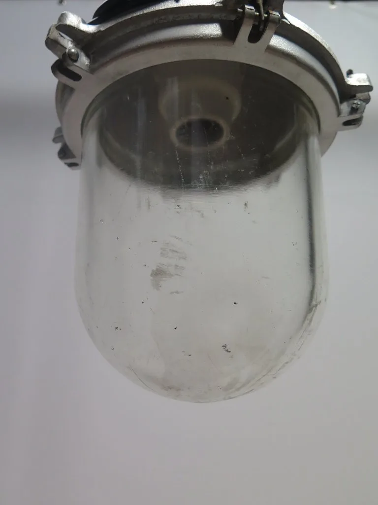 Lampe Industrielampe Silber Ø 0,32 m