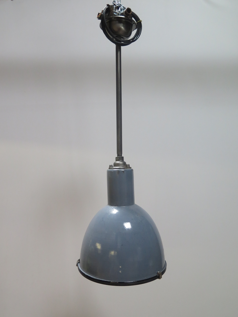 Lampe Industrielampe Grau Ø 0,37 m