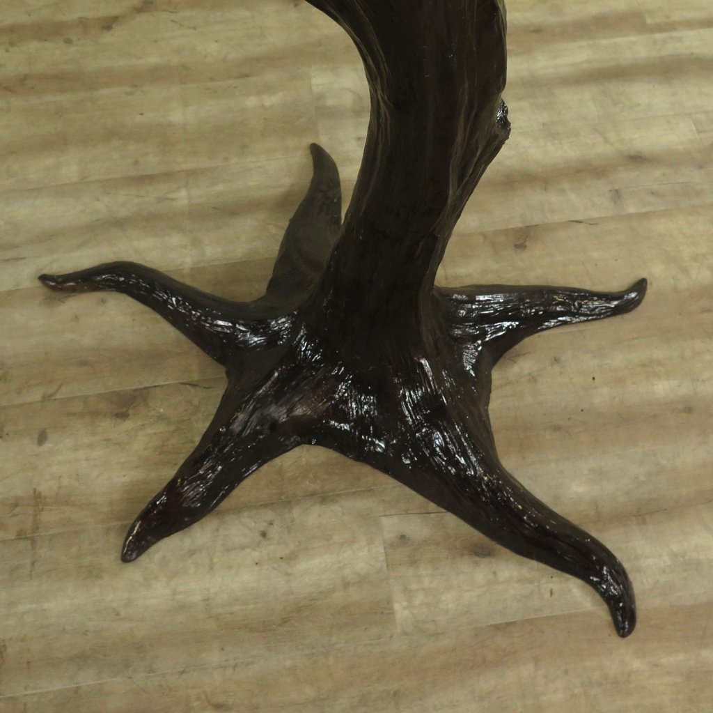 Skulptur Dekoration Ara Papageien Bronze 2,02 m