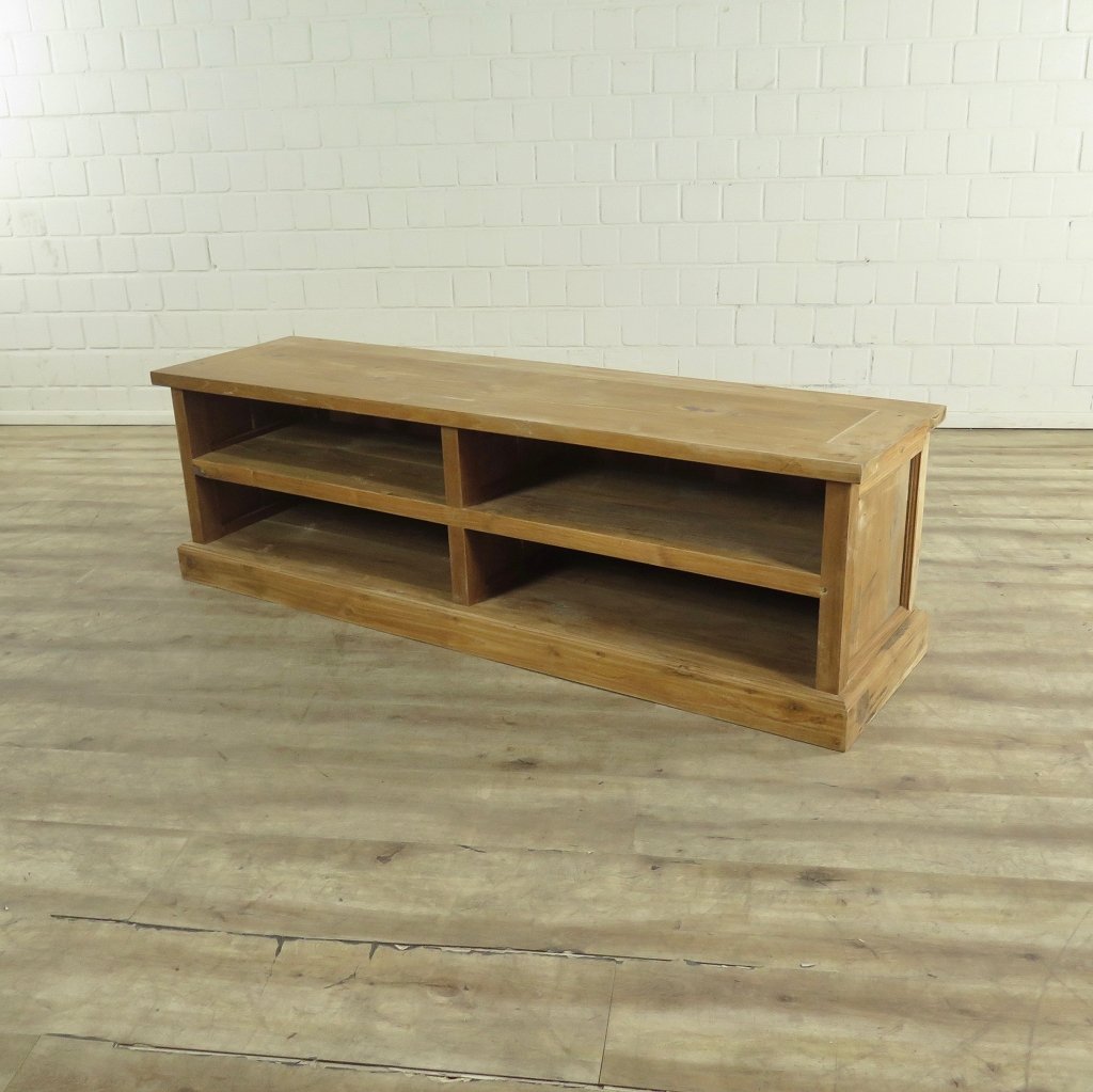 TV-Möbel Lowboard Sideboard Teakholz 1,65 m