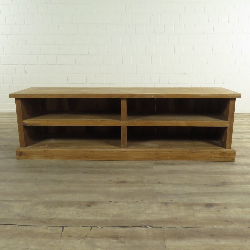 TV-Möbel Lowboard Sideboard Teakholz 1,65 m