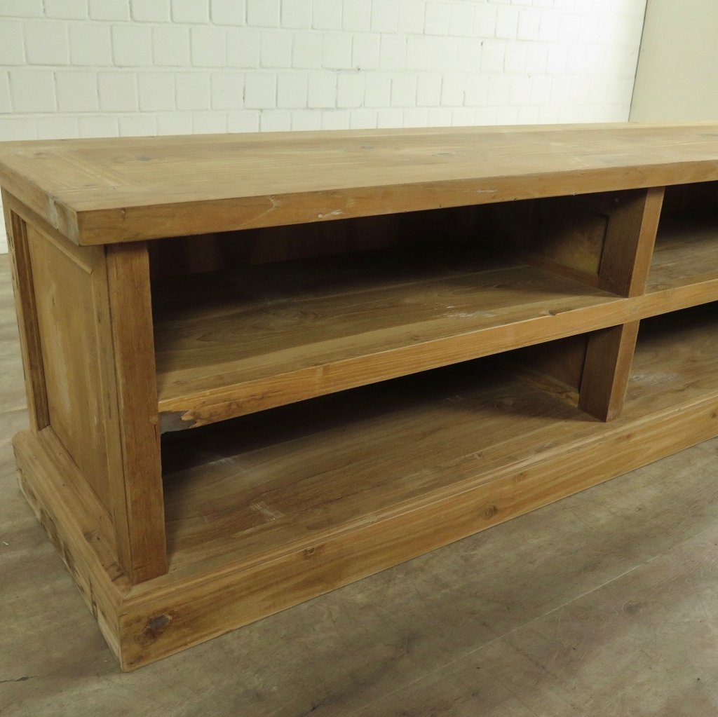 TV-Möbel Lowboard Sideboard Teakholz 1,65 m