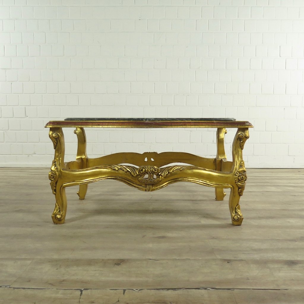 Couchtisch Barockstil 1850 Marmor