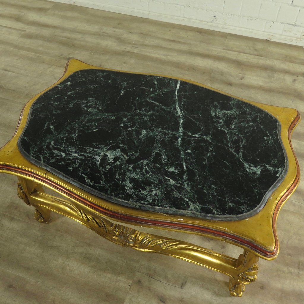 Couchtisch Barockstil 1850 Marmor