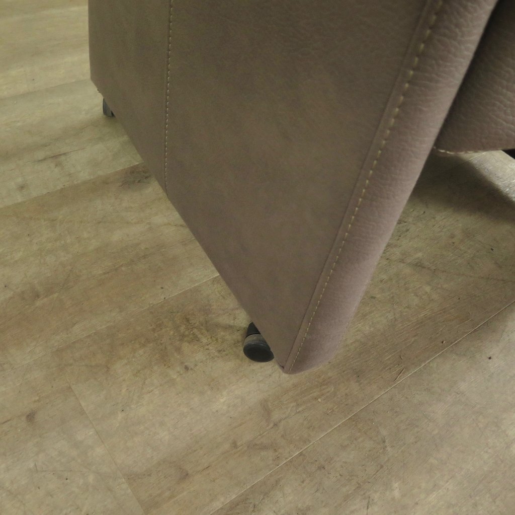 Stuhl / Sessel auf Rollen Taupe