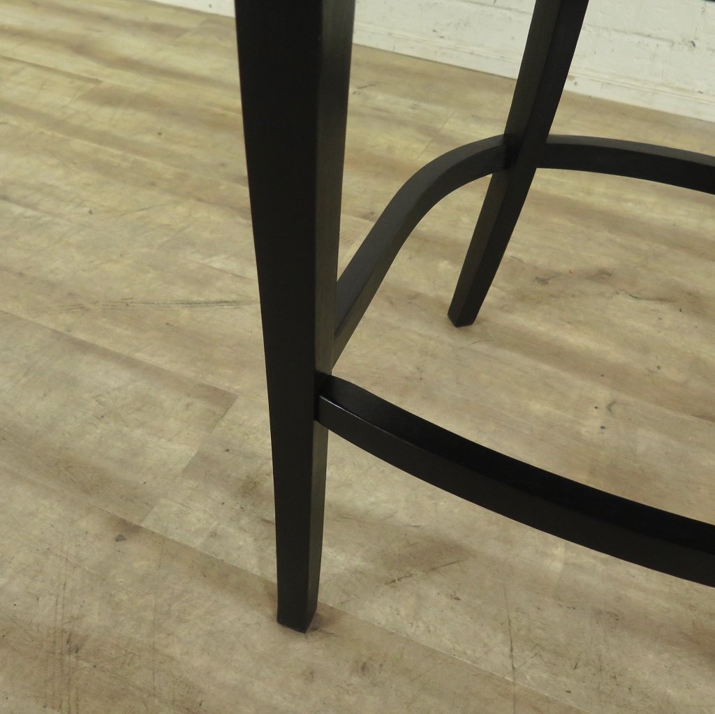 Chesterfield Barhocker Barsessel Leder Oliv-Grün