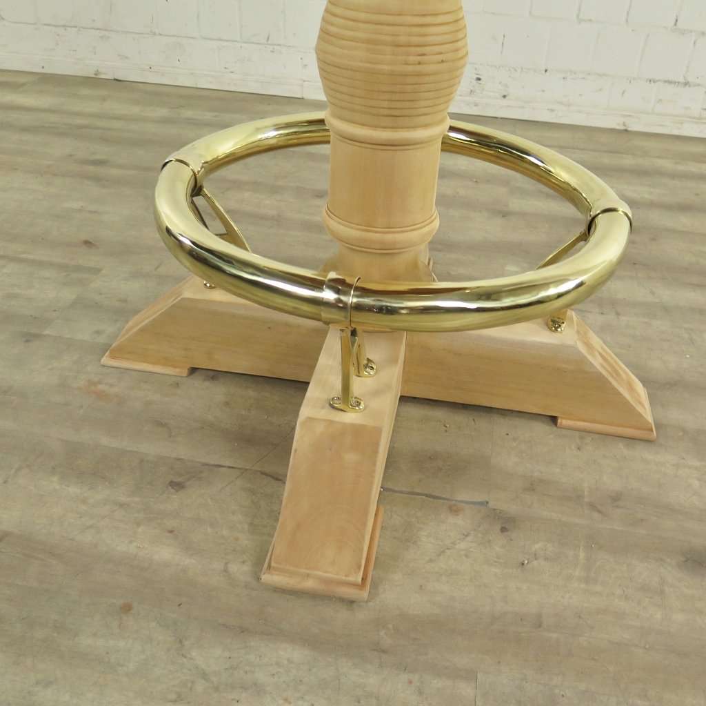 Stehtisch Bartisch Mahagoni Ø 0,93
