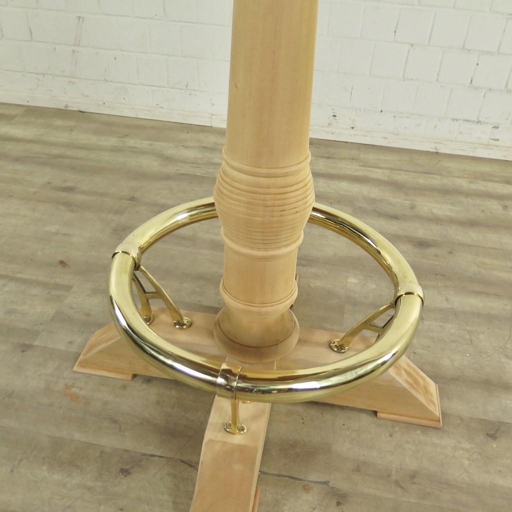 Stehtisch Bartisch Mahagoni Ø 0,93