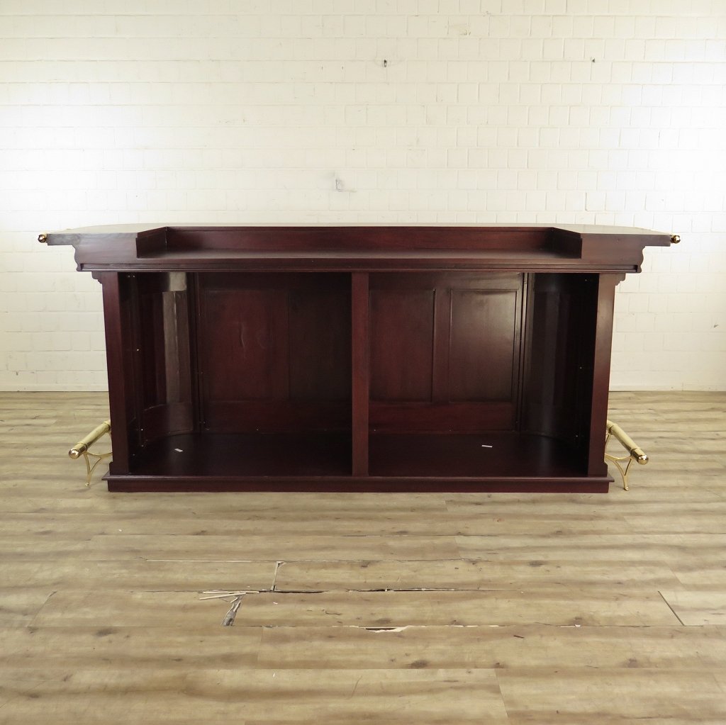 Empire Bar Theke Mahagoni 2,66 m