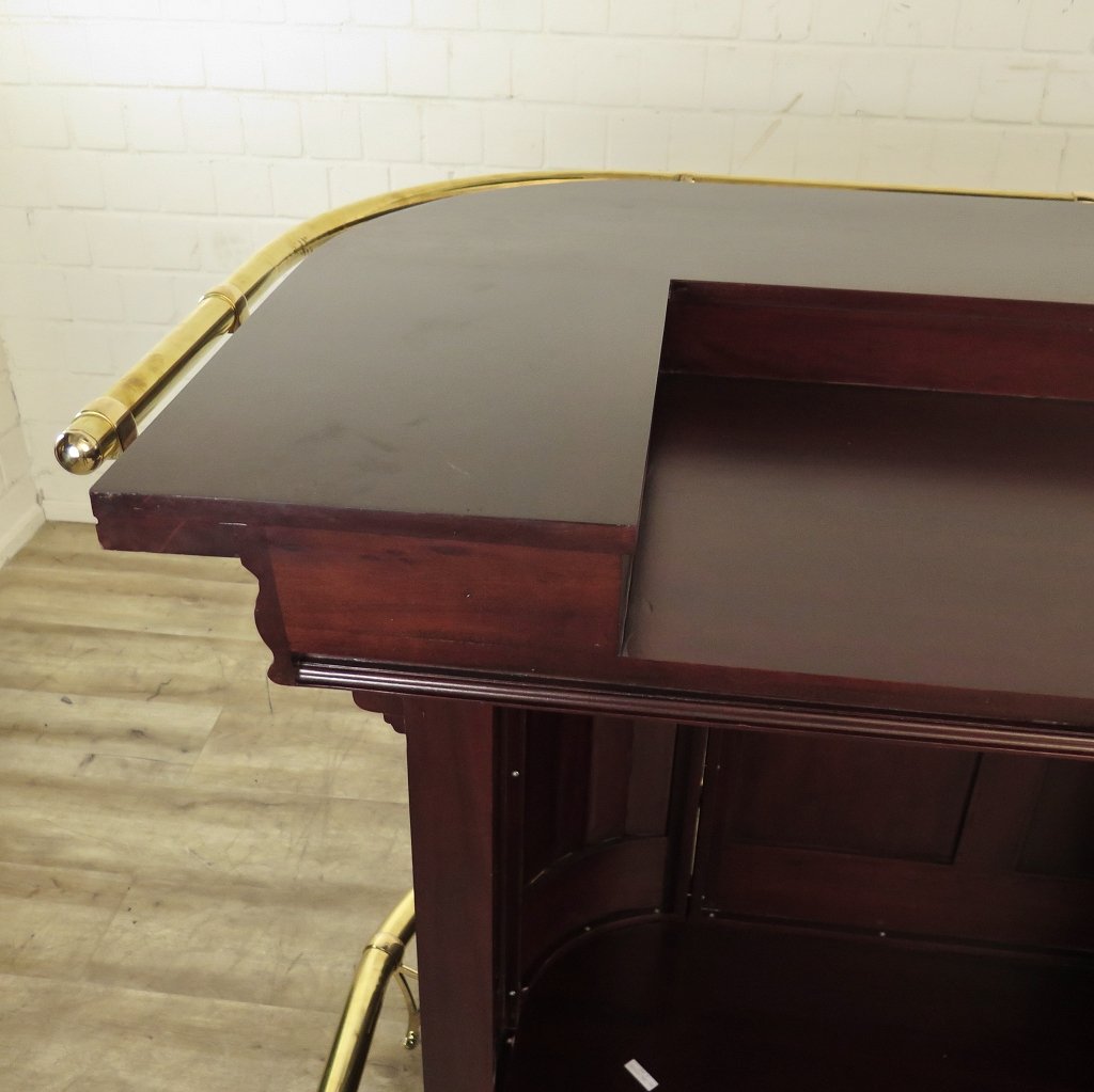 Empire Bar Theke Mahagoni 2,66 m