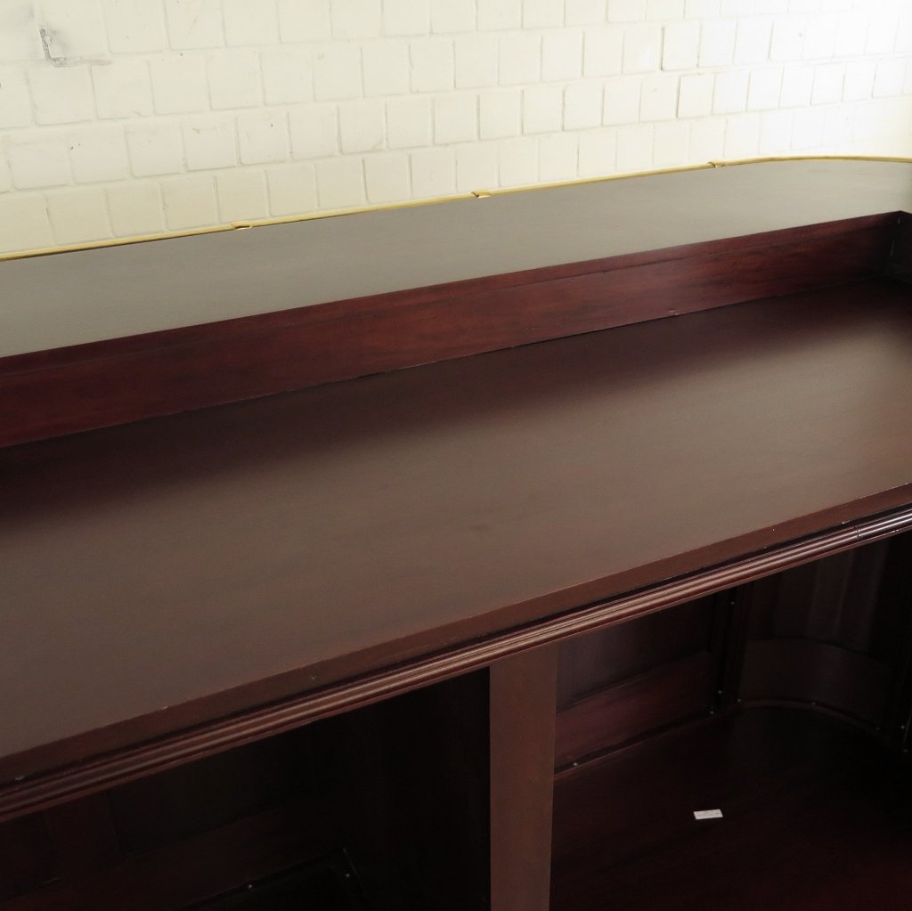 Empire Bar Theke Mahagoni 2,66 m