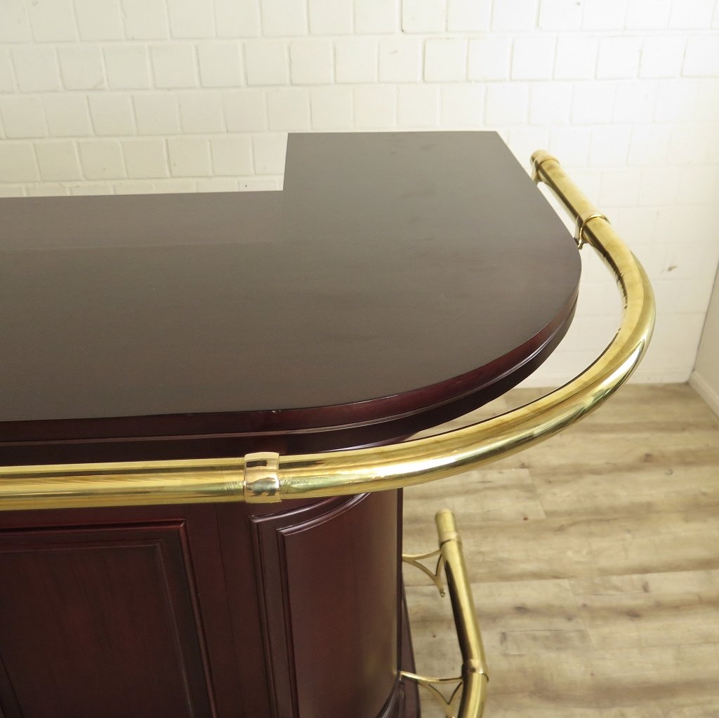 Empire Bar Theke Mahagoni 2,66 m