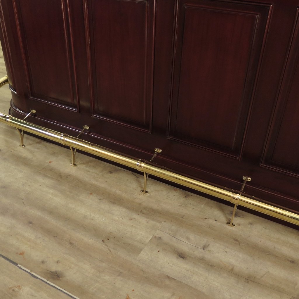 Empire Bar Theke Mahagoni 2,66 m