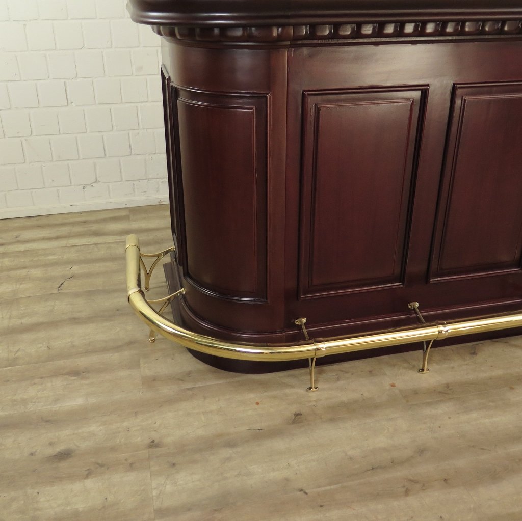 Empire Bar Theke Mahagoni 2,66 m