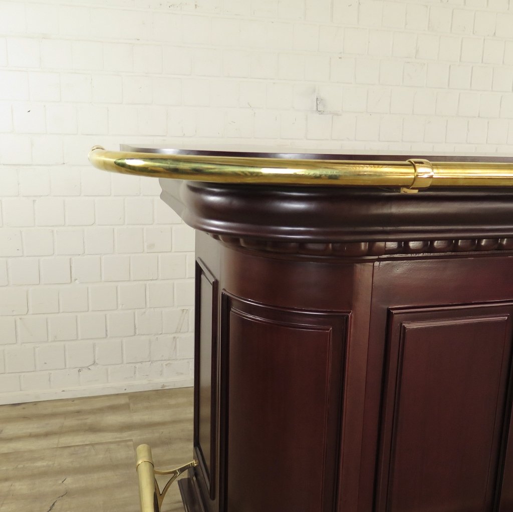 Empire Bar Theke Mahagoni 2,66 m