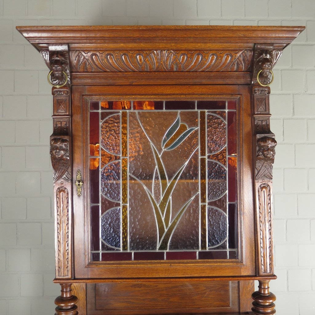 Buffetschrank Schrank Gründerzeit 1880 Eiche