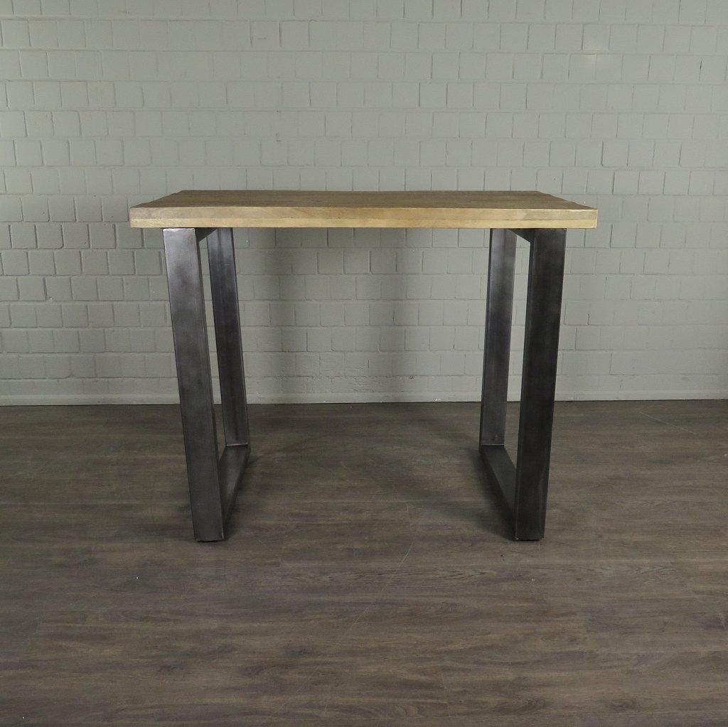 Stehtisch Bartisch Mangoholz 1,41 m x 0,81 m