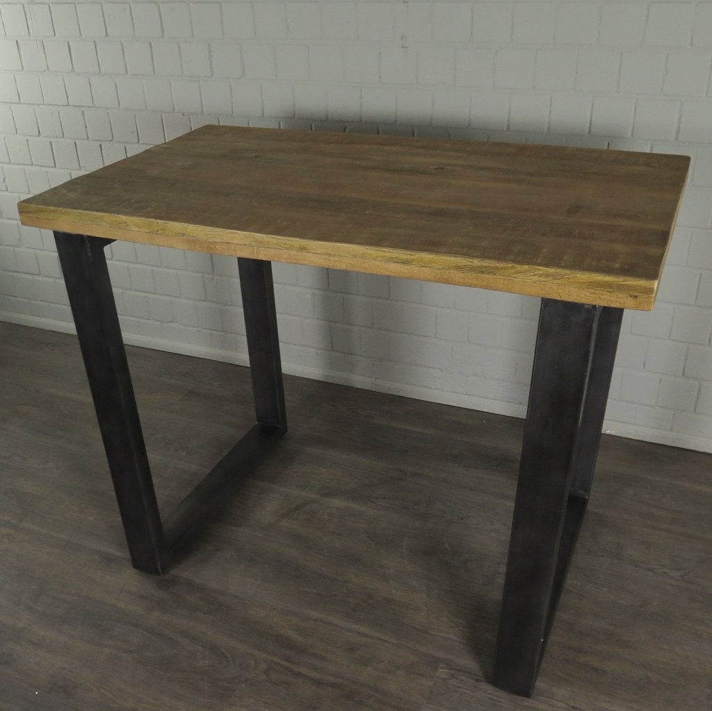 Stehtisch Bartisch Mangoholz 1,41 m x 0,81 m