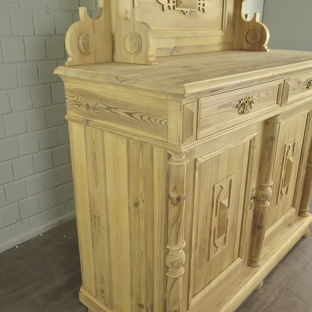 Buffetschrank Schrank Gründerzeit 1880 Kiefer